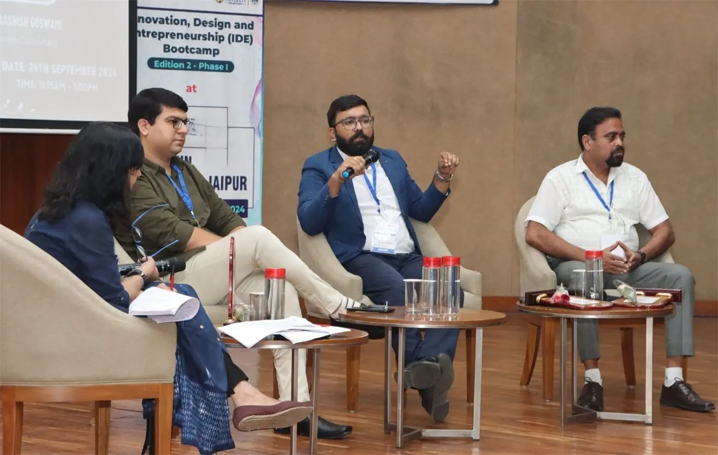 Participants and speakers gathered at an IIRF event