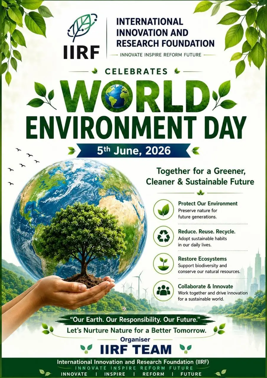 Poster — IIRF celebrates World Environment Day, 5 June 2026