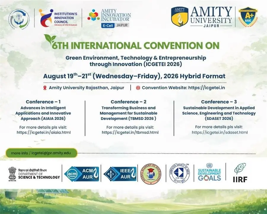 Banner — 6th International Convention announcement